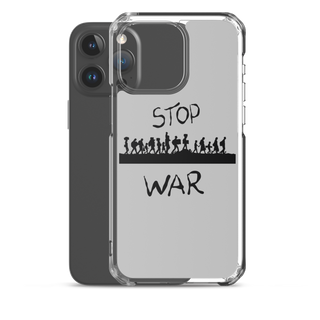 Stop War Clear Case for iPhone®