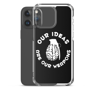 Our Ideas Are Our Weapons Clear Case for iPhone®