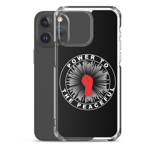 Power To The Peaceful Clear Case for iPhone®