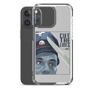 Cut The Lines Clear Case for iPhone®