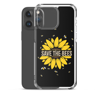 Save The Bees Clear Case for iPhone®