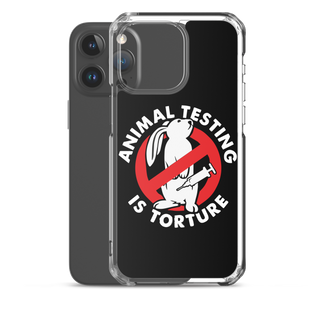 Animal Testing is Torture Clear Case for iPhone®