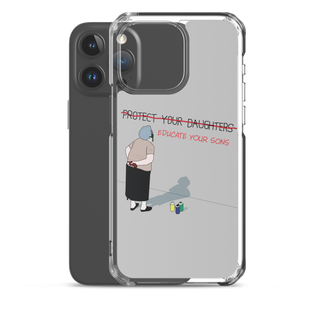 Educate Your Sons Clear Case for iPhone®