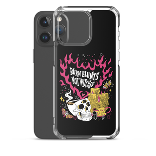 Burn Blunts Not Witches Clear Case for iPhone®