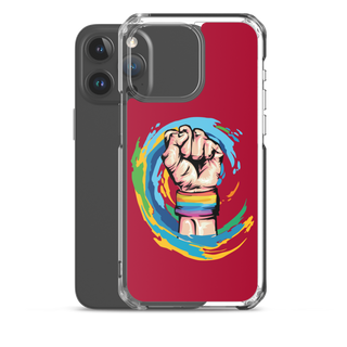 LGBTIQ+ Punch Clear Case for iPhone®