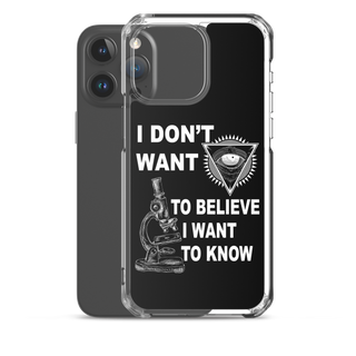 I Want to Know Clear Case for iPhone®