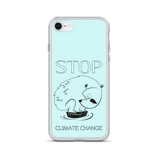 Stop Climate Change Clear Case for iPhone®