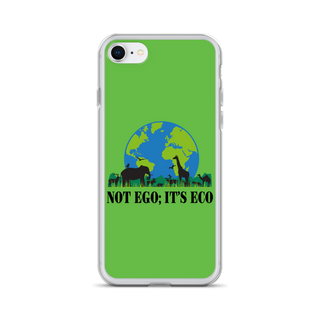 Not Ego It's Eco Clear Case for iPhone®