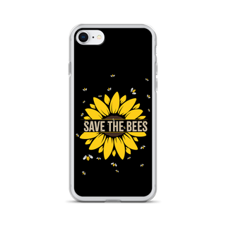 Save The Bees Clear Case for iPhone®