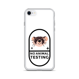 No Animal Testing Clear Case for iPhone®