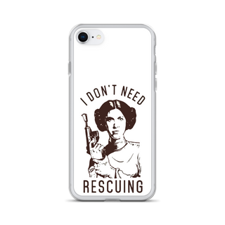 I Don't Need Rescuing Clear Case for iPhone®