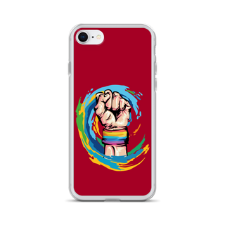 LGBTIQ+ Punch Clear Case for iPhone®