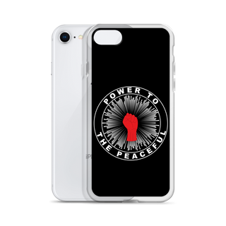 Power To The Peaceful Clear Case for iPhone®