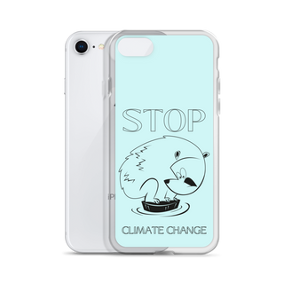 Stop Climate Change Clear Case for iPhone®