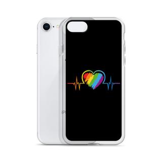 LGBTIQ+ Heart Clear Case for iPhone®