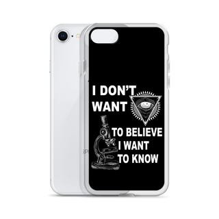 I Want to Know Clear Case for iPhone®