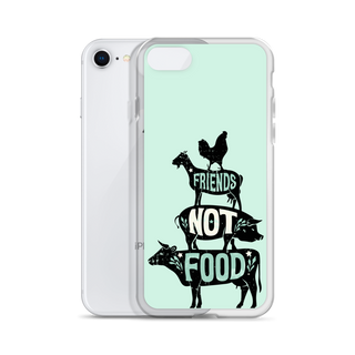 Friends Not Food v2 iPhone Case