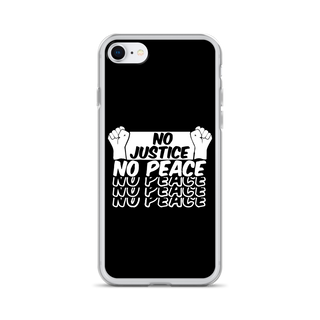 No Justice No Peace Clear Case for iPhone®