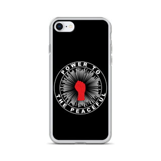 Power To The Peaceful Clear Case for iPhone®