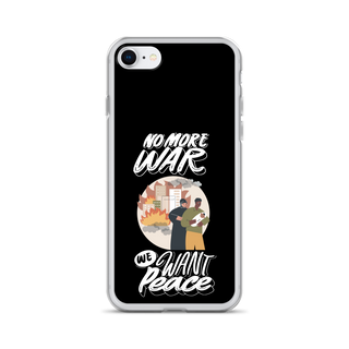 We Want Peace Clear Case for iPhone®