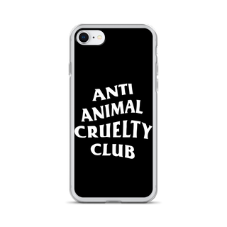 Anti Animal Cruelty Club Clear Case for iPhone®