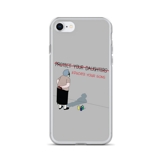 Educate Your Sons Clear Case for iPhone®