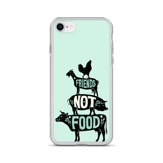 Friends Not Food v2 iPhone Case