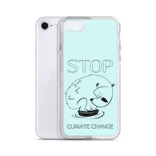 Stop Climate Change Clear Case for iPhone®