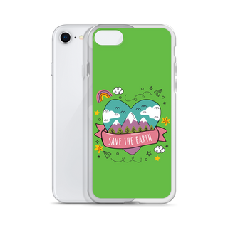 Save The Earth Clear Case for iPhone®