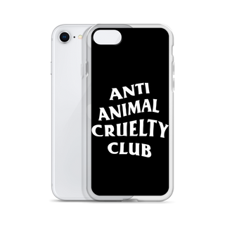 Anti Animal Cruelty Club Clear Case for iPhone®