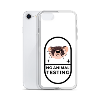 No Animal Testing Clear Case for iPhone®