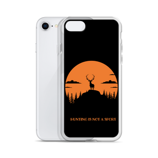 Hunting is Not a Sport v2 Clear Case for iPhone®