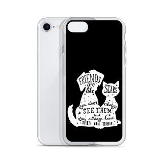 Friends Are Like Stars Clear Case for iPhone®