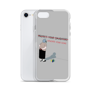 Educate Your Sons Clear Case for iPhone®