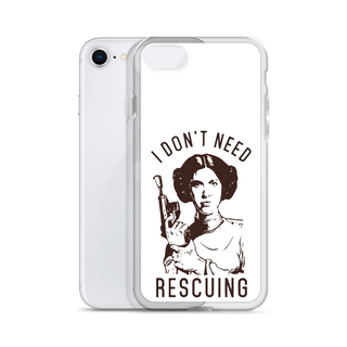 I Don't Need Rescuing Clear Case for iPhone®