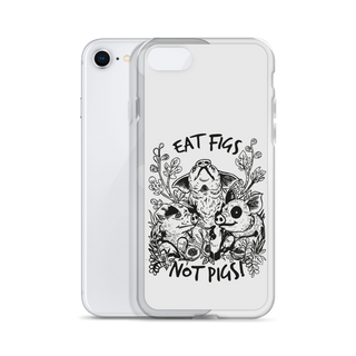 Eat Figs No Pigs iPhone Case