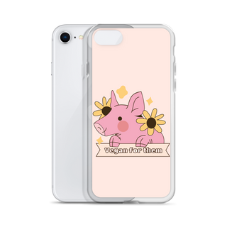 Vegan For Them iPhone Case