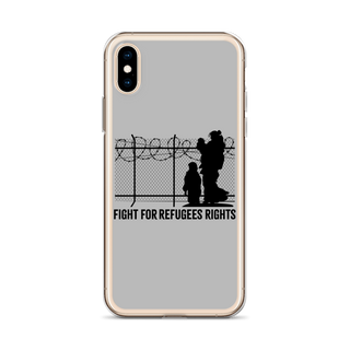 Fight For Refugees Right Clear Case for iPhone®