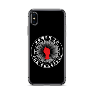 Power To The Peaceful Clear Case for iPhone®