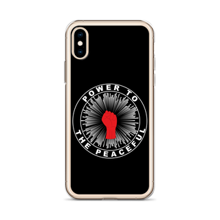 Power To The Peaceful Clear Case for iPhone®