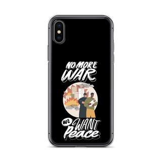 We Want Peace Clear Case for iPhone®