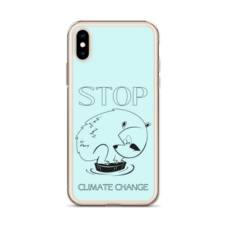 Stop Climate Change Clear Case for iPhone®