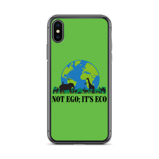 Not Ego It's Eco Clear Case for iPhone®