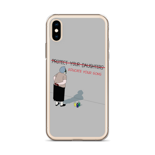 Educate Your Sons Clear Case for iPhone®