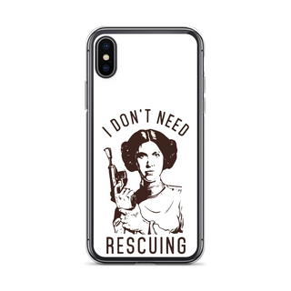 I Don't Need Rescuing Clear Case for iPhone®