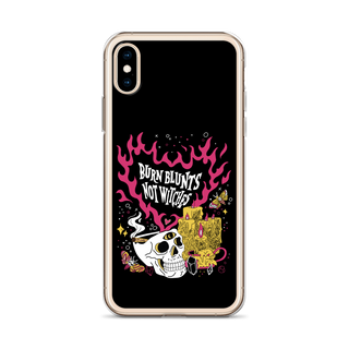 Burn Blunts Not Witches Clear Case for iPhone®