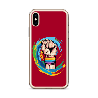 LGBTIQ+ Punch Clear Case for iPhone®