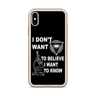 I Want to Know Clear Case for iPhone®