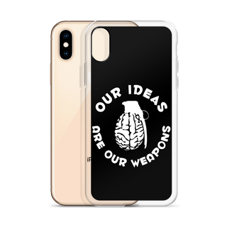 Our Ideas Are Our Weapons Clear Case for iPhone®