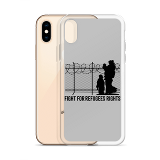 Fight For Refugees Right Clear Case for iPhone®